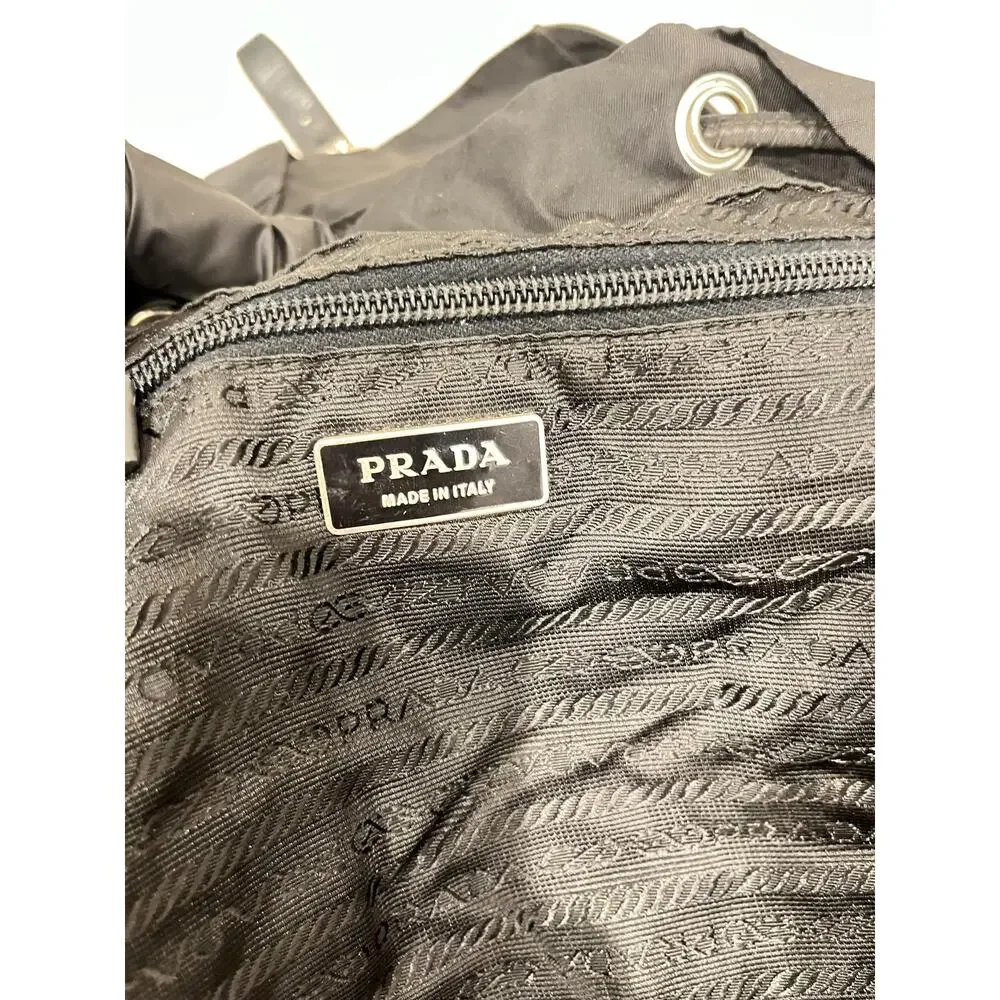 Prada nylon backpack